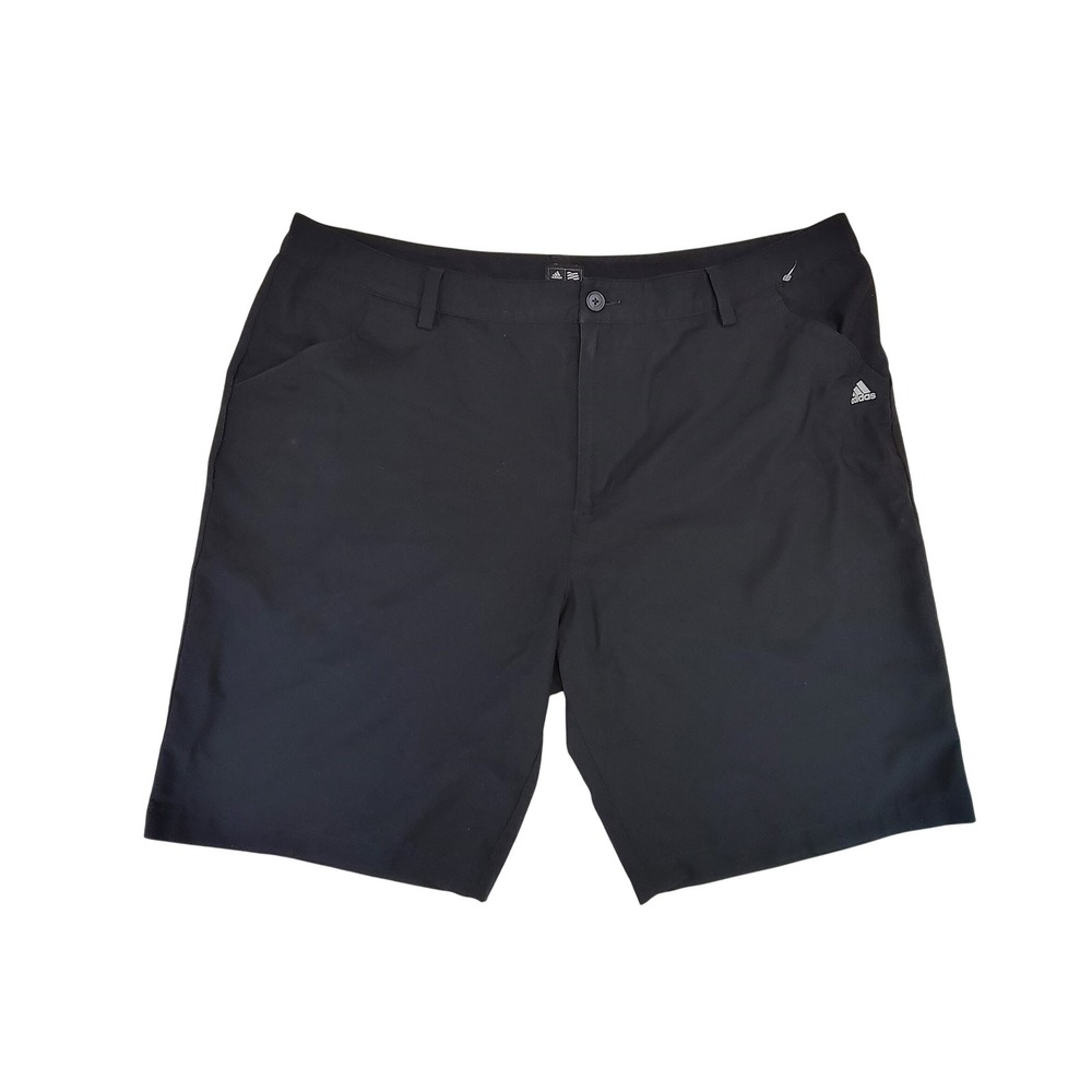 Adidas Men's Black Golf Shorts Size‎ 40 Flat Front Athletic Performance